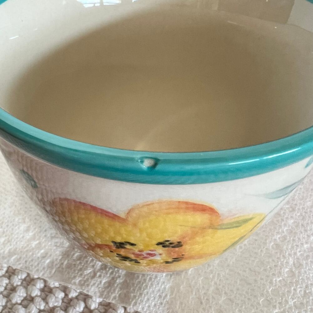 The Pioneer Woman Vintage Bloom DOTS 16-Ounce Coffee Mug/Tea Cup White Floral - Picture 8 of 8